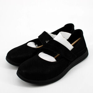 Clarks Cloudsteppers Breeze MJ Flats Womens Size 9 Wide in Black NEW